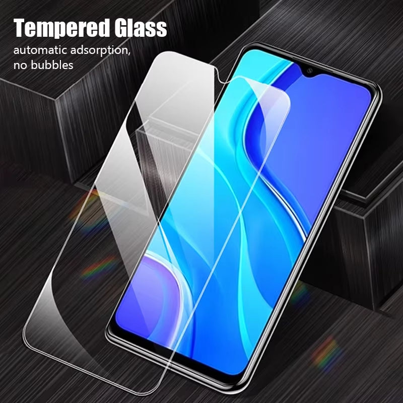 5PCS Tempered Glass for Redmi Note 13 12 11 10 14 9 8 7 Pro plus 5G 12S 11S 10S 9S Protective Glass for Redmi 12C 10C 9C 9T 9A 9